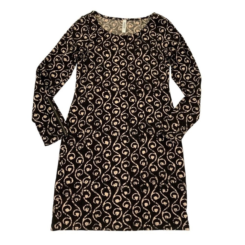 24Seven Women Size Small Long Sleeve Dress Winter Fall Dress H1-648